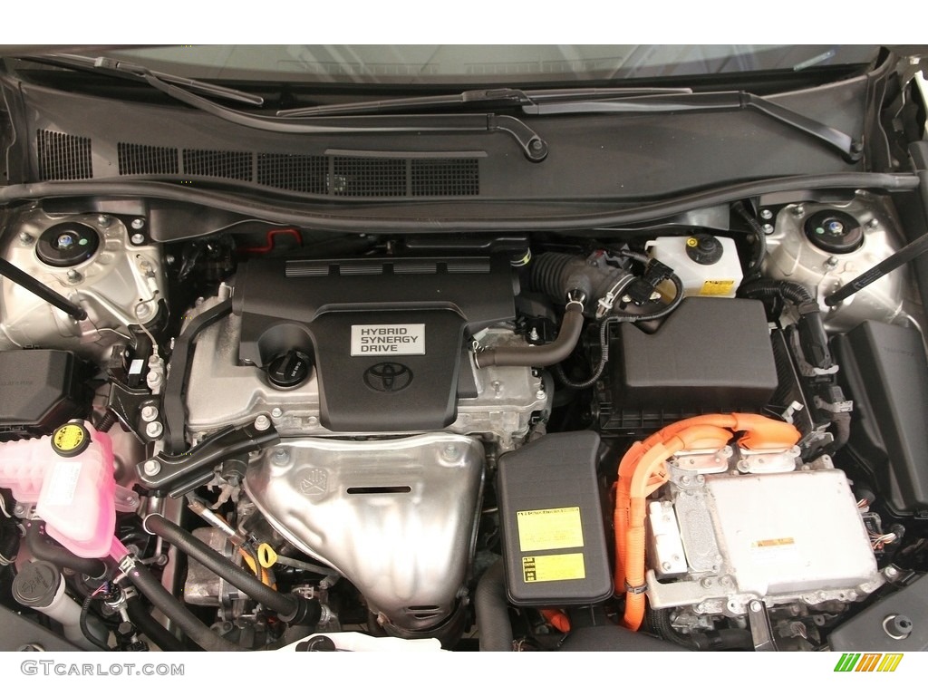 2013 Camry Hybrid LE - Champagne Mica / Ivory photo #16