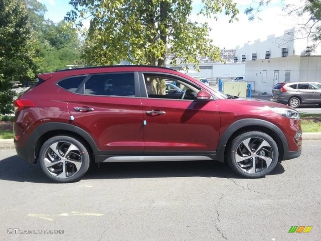 Ruby Wine 2017 Hyundai Tucson Limited AWD Exterior Photo #115514366