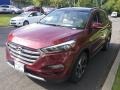 2017 Ruby Wine Hyundai Tucson Limited AWD  photo #1