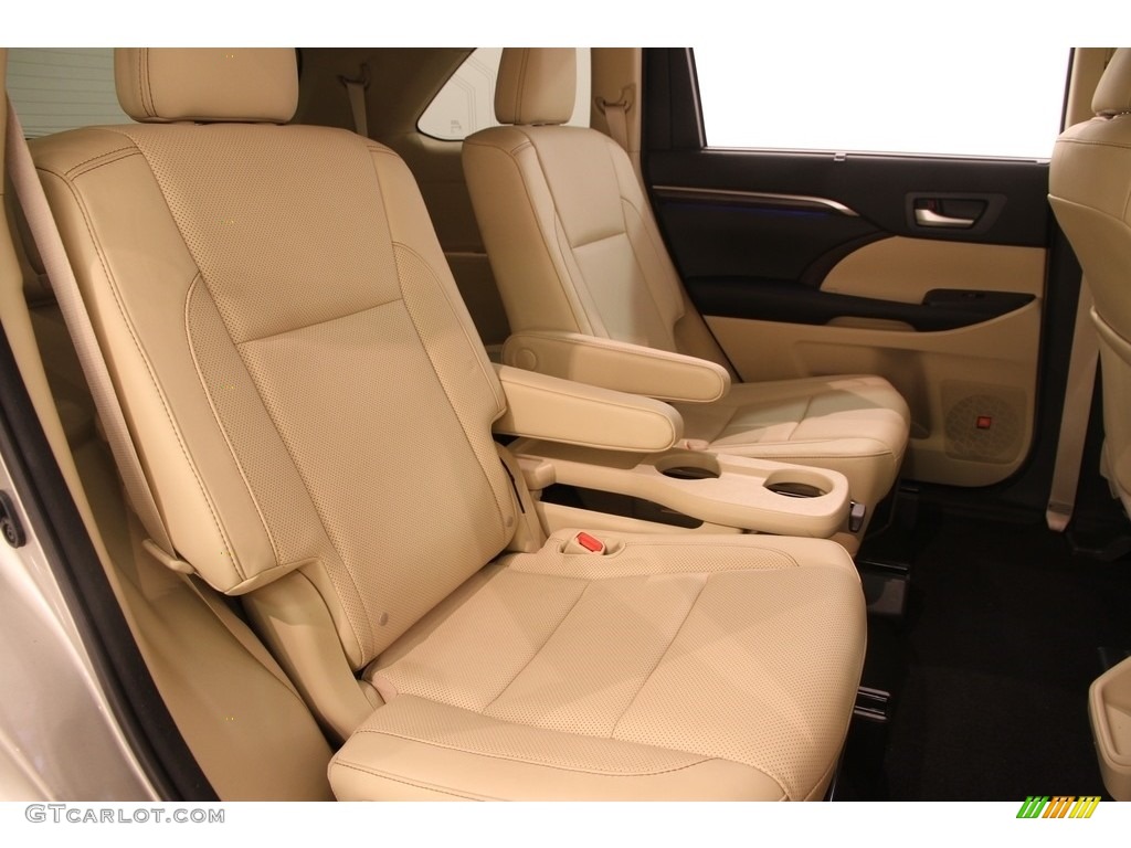 2015 Highlander Limited AWD - Creme Brulee Mica / Almond photo #16