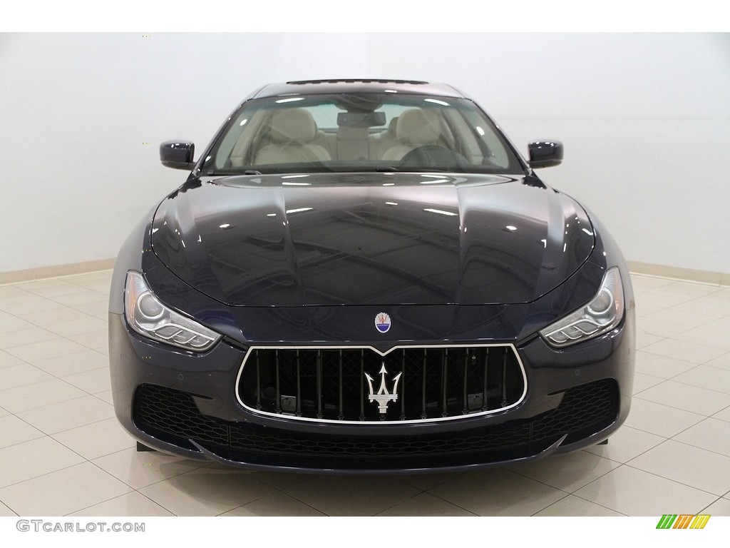 2014 Ghibli S Q4 - Blu Emozione (Blue) / Sabbia photo #2