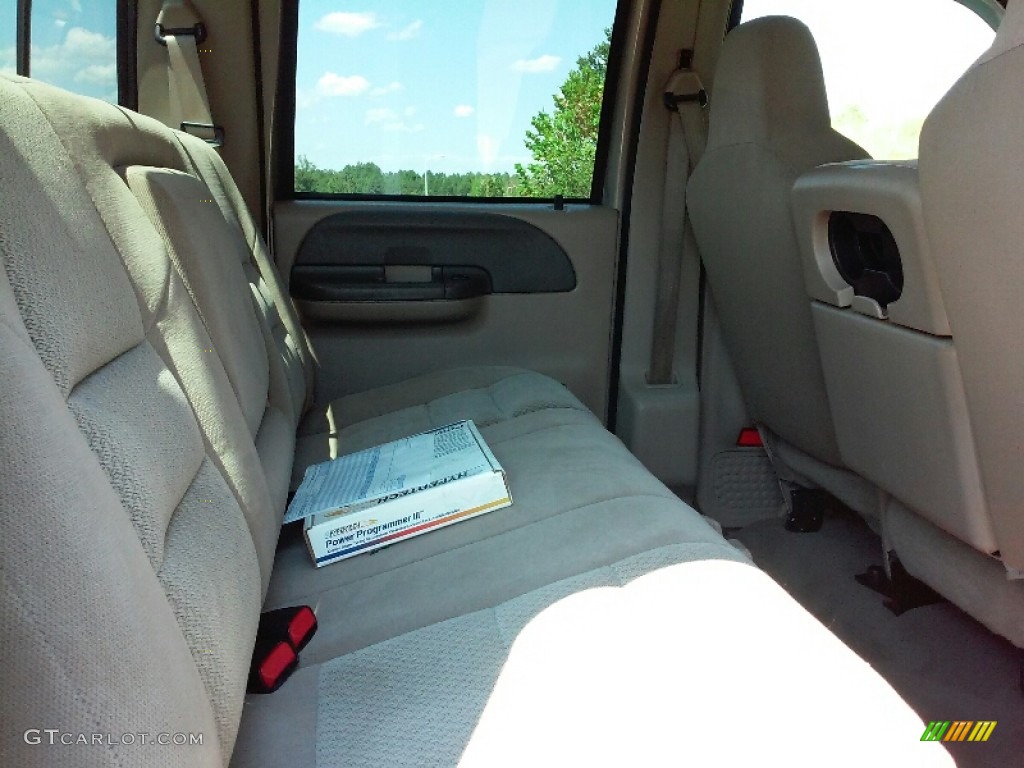 2002 F250 Super Duty XL Crew Cab 4x4 - Arizona Beige Metallic / Medium Parchment photo #12