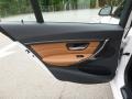 Saddle Brown 2014 BMW 3 Series 328i xDrive Sedan Door Panel