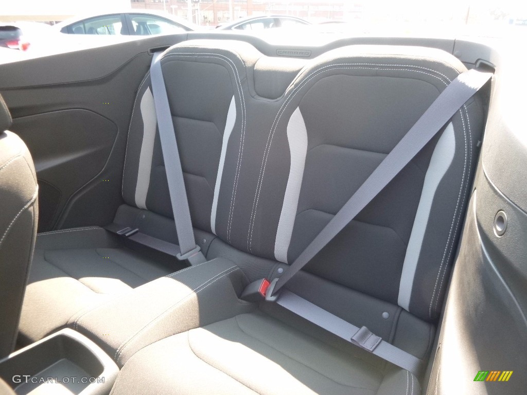 Jet Black Interior 2017 Chevrolet Camaro LT Convertible Photo #115518482