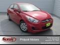 2016 Boston Red Hyundai Accent SE Sedan  photo #1