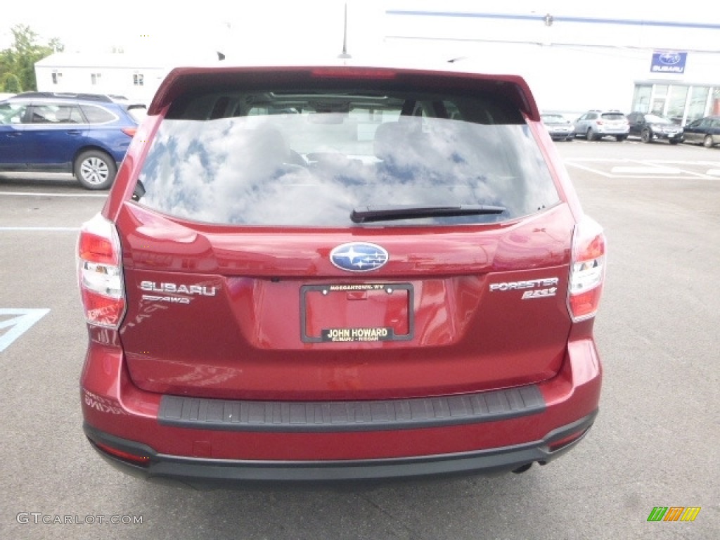 2015 Forester 2.5i Touring - Venetian Red Pearl / Gray photo #9