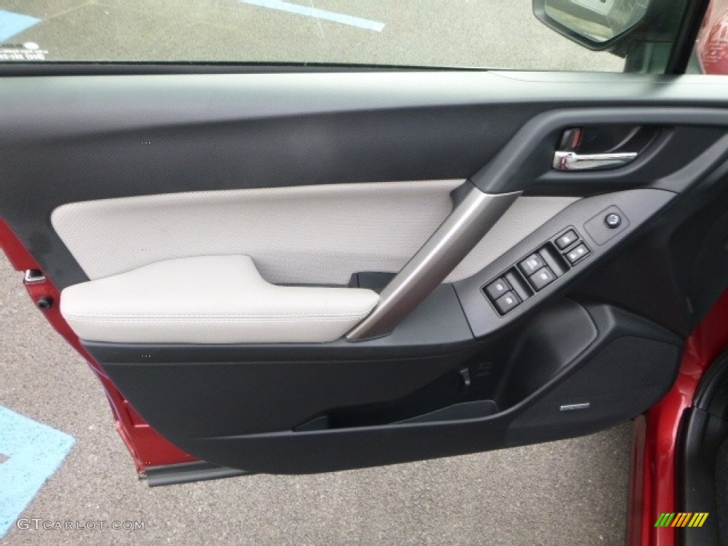 2015 Forester 2.5i Touring - Venetian Red Pearl / Gray photo #15