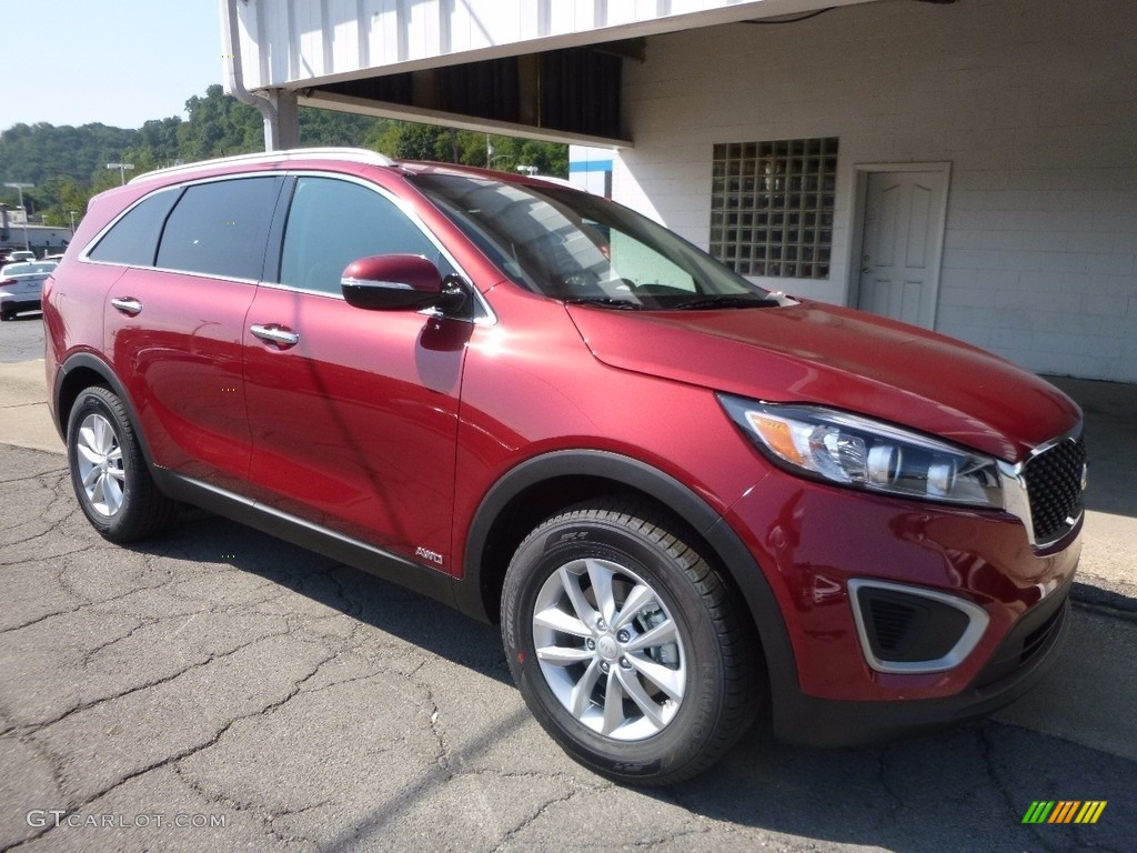 Remington Red 2017 Kia Sorento LX AWD Exterior Photo #115519016