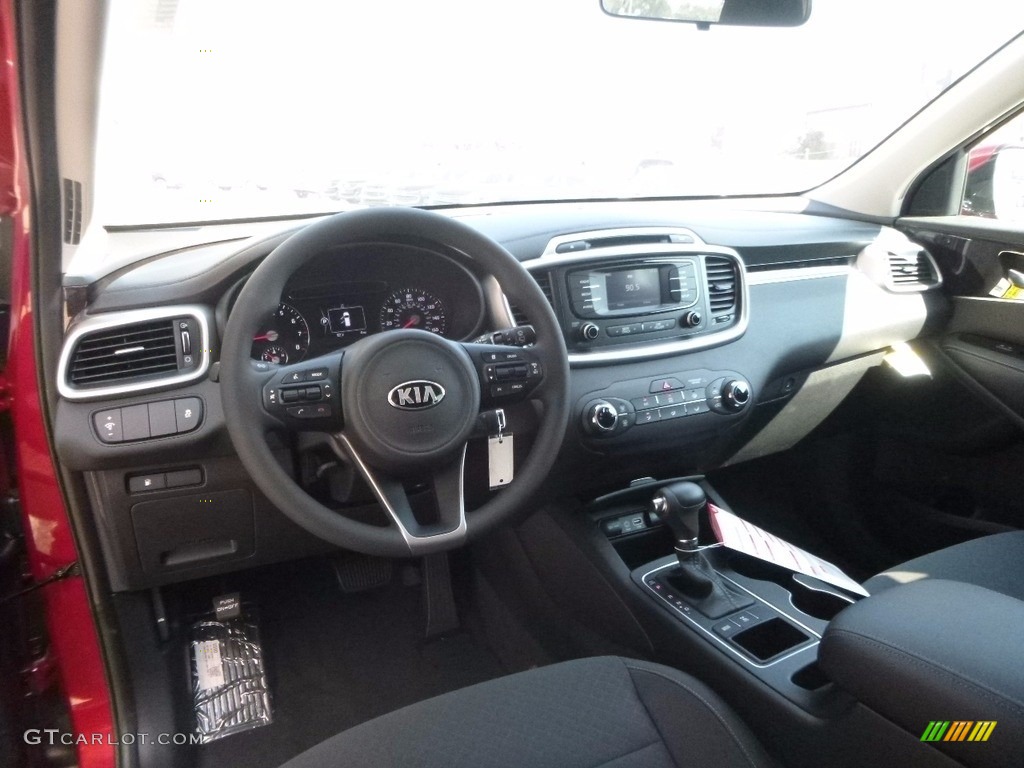 2017 Sorento LX AWD - Remington Red / Black photo #13