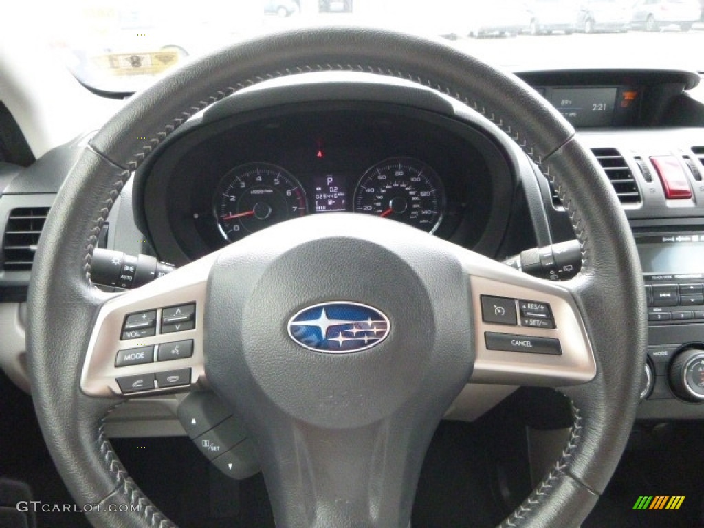 2015 Forester 2.5i Touring - Venetian Red Pearl / Gray photo #23