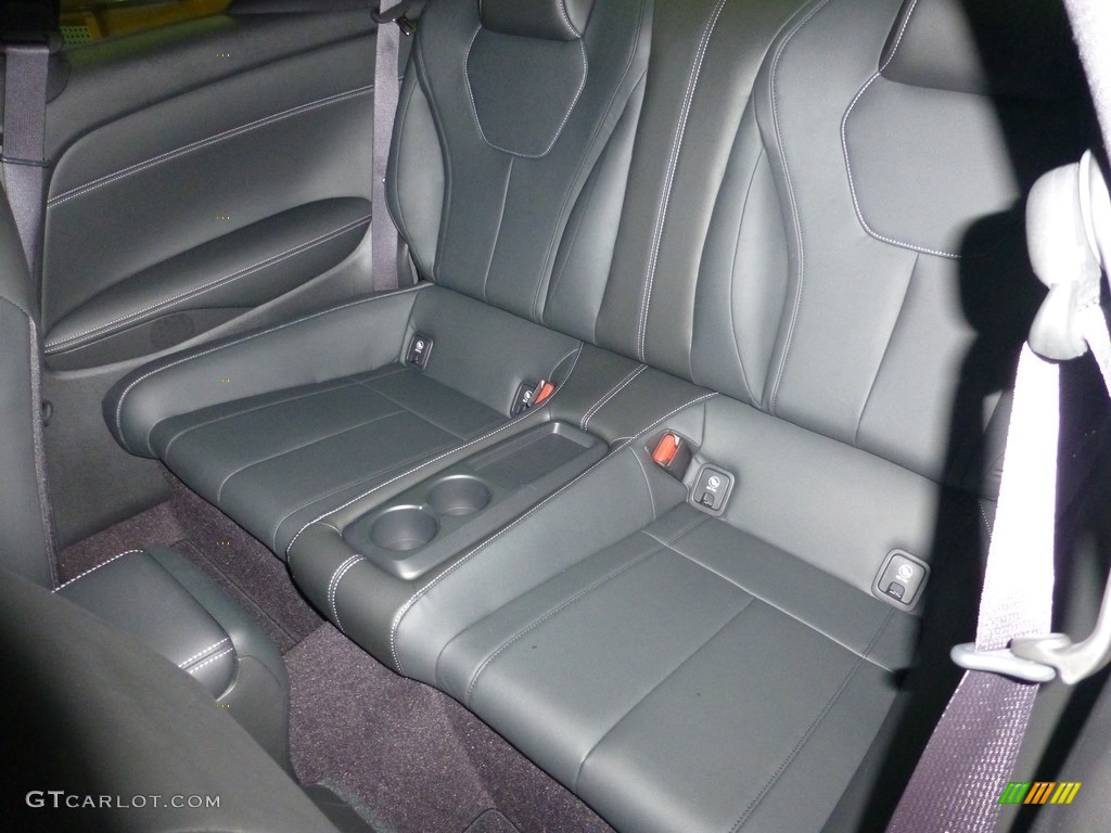 2017 Infiniti Q60 3.0t Premium Coupe Rear Seat Photo #115521101