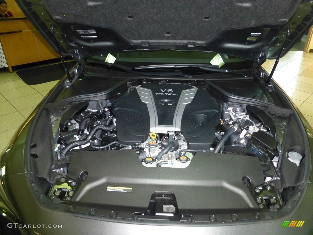 2017 Infiniti Q60 3.0t Premium Coupe 3.0 Liter Twin-Turbocharged DOHC 24-Valve CVTCS V6 Engine Photo #115521240