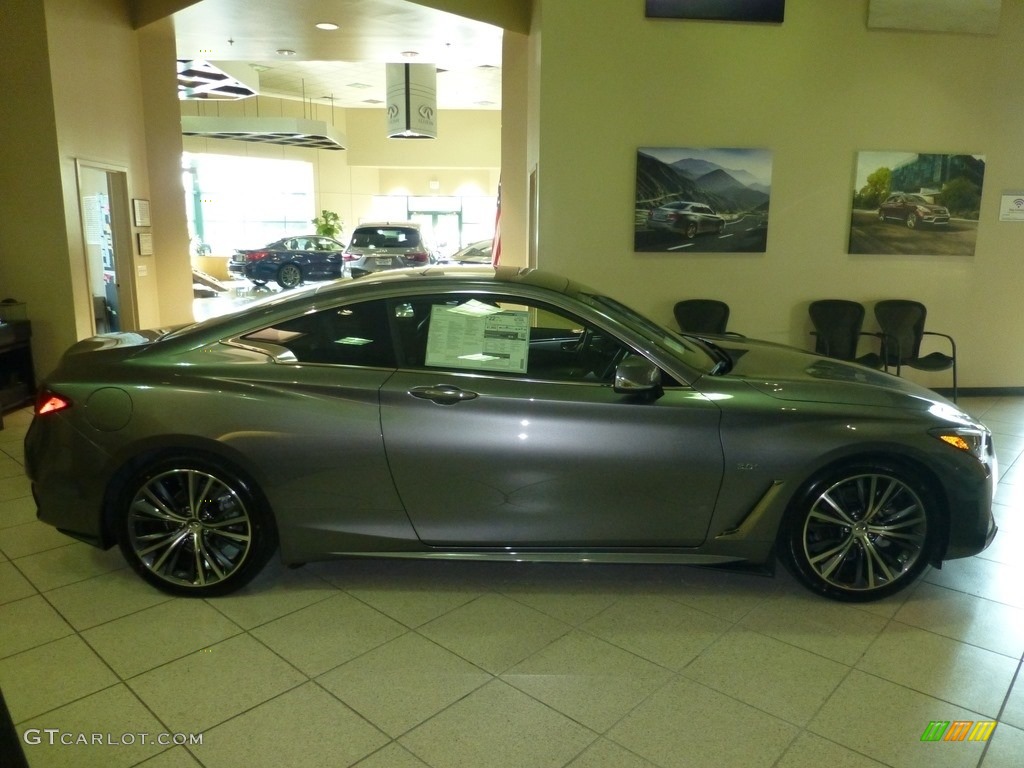 Graphite Shadow 2017 Infiniti Q60 3.0t Premium Coupe Exterior Photo #115521320