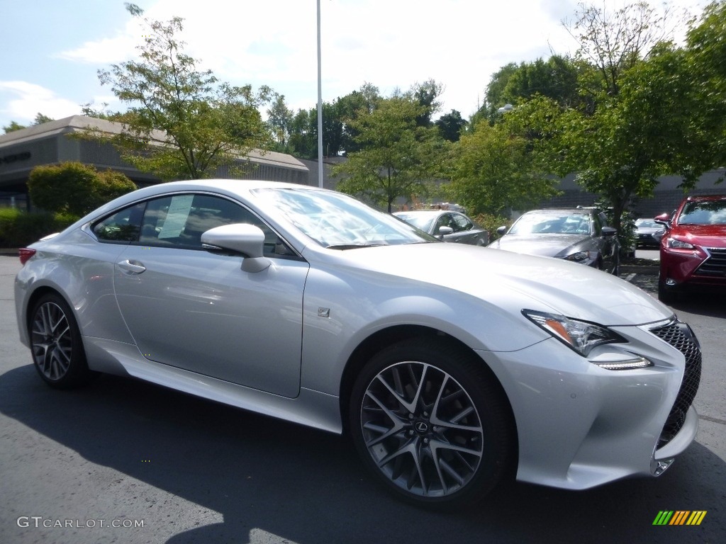 2016 RC 300 AWD Coupe - Silver Lining Metallic / Black photo #1