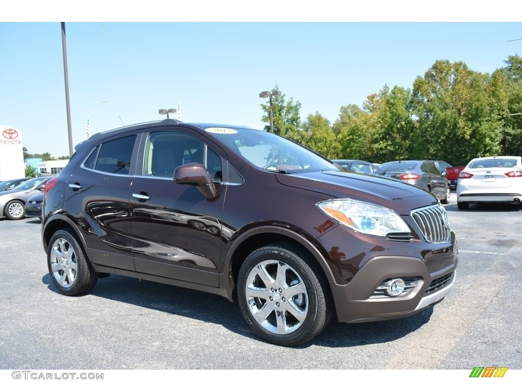 Deep Espresso Brown Metallic 2013 Buick Encore Leather Exterior Photo #115522691