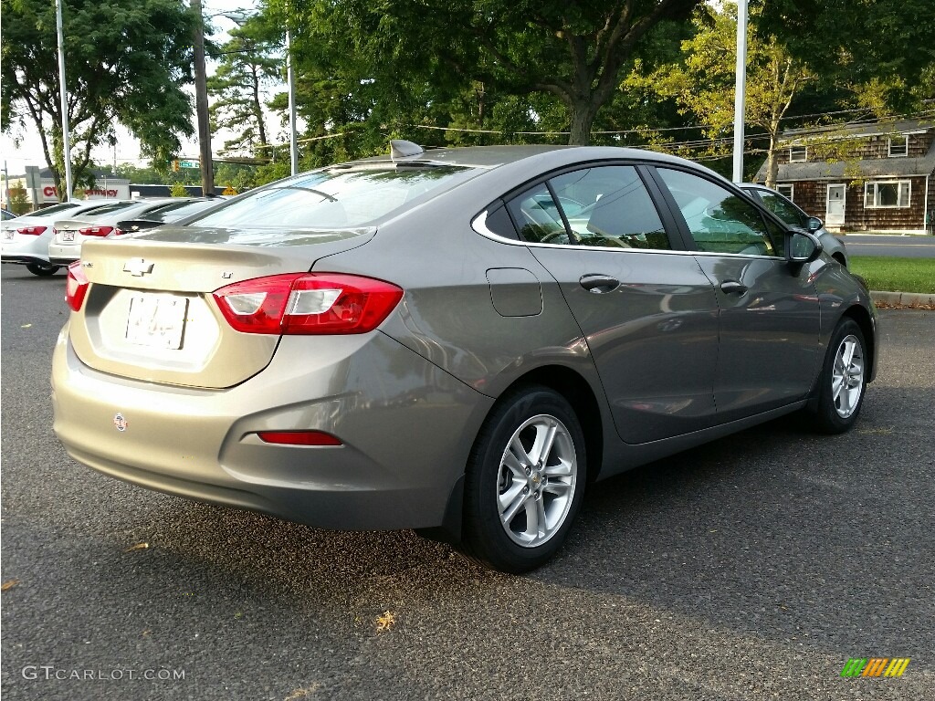 2017 Cruze LT - Pepperdust Metallic / Jet Black photo #4