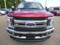Ruby Red 2017 Ford F250 Super Duty XLT Crew Cab 4x4 Exterior