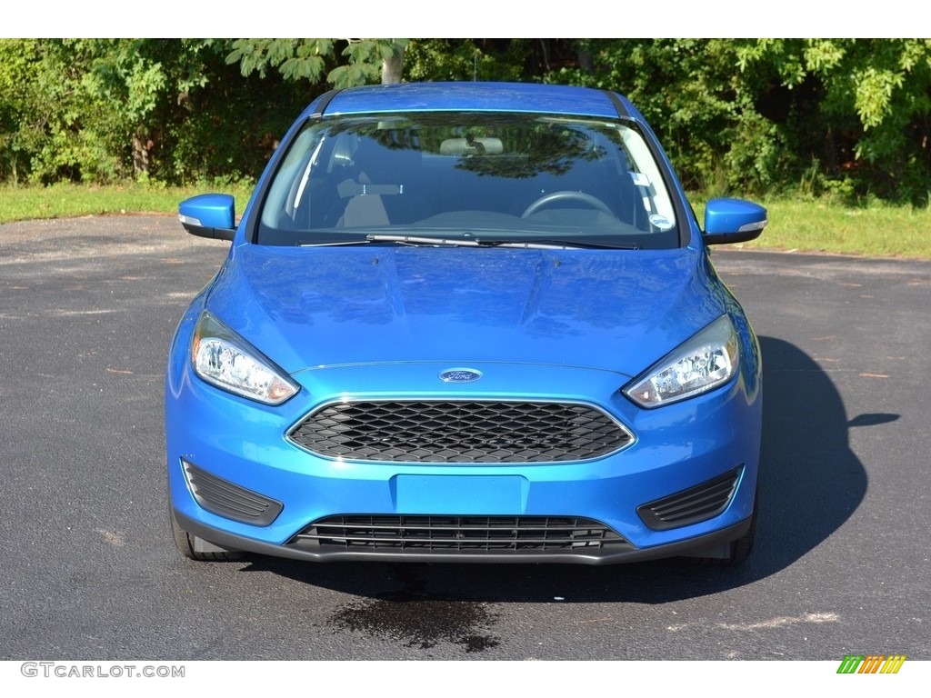 2015 Focus SE Sedan - Blue Candy Metallic / Charcoal Black photo #10