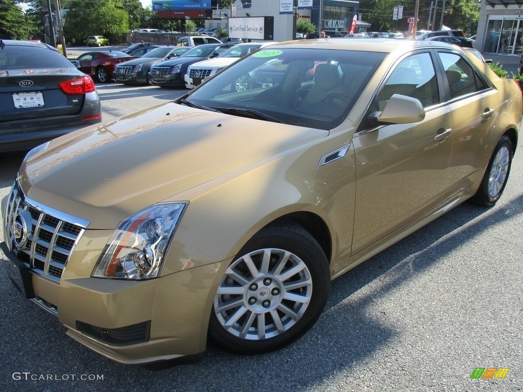 2013 CTS 4 3.0 AWD Sedan - Summer Gold Metallic / Cashmere/Cocoa photo #2