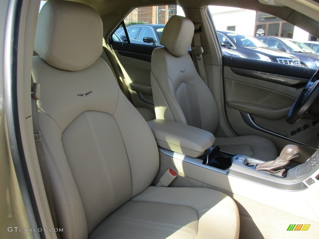 2013 CTS 4 3.0 AWD Sedan - Summer Gold Metallic / Cashmere/Cocoa photo #15