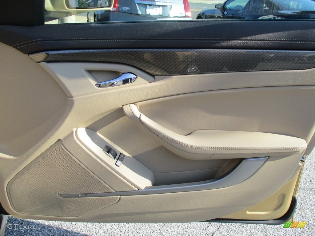 2013 CTS 4 3.0 AWD Sedan - Summer Gold Metallic / Cashmere/Cocoa photo #23