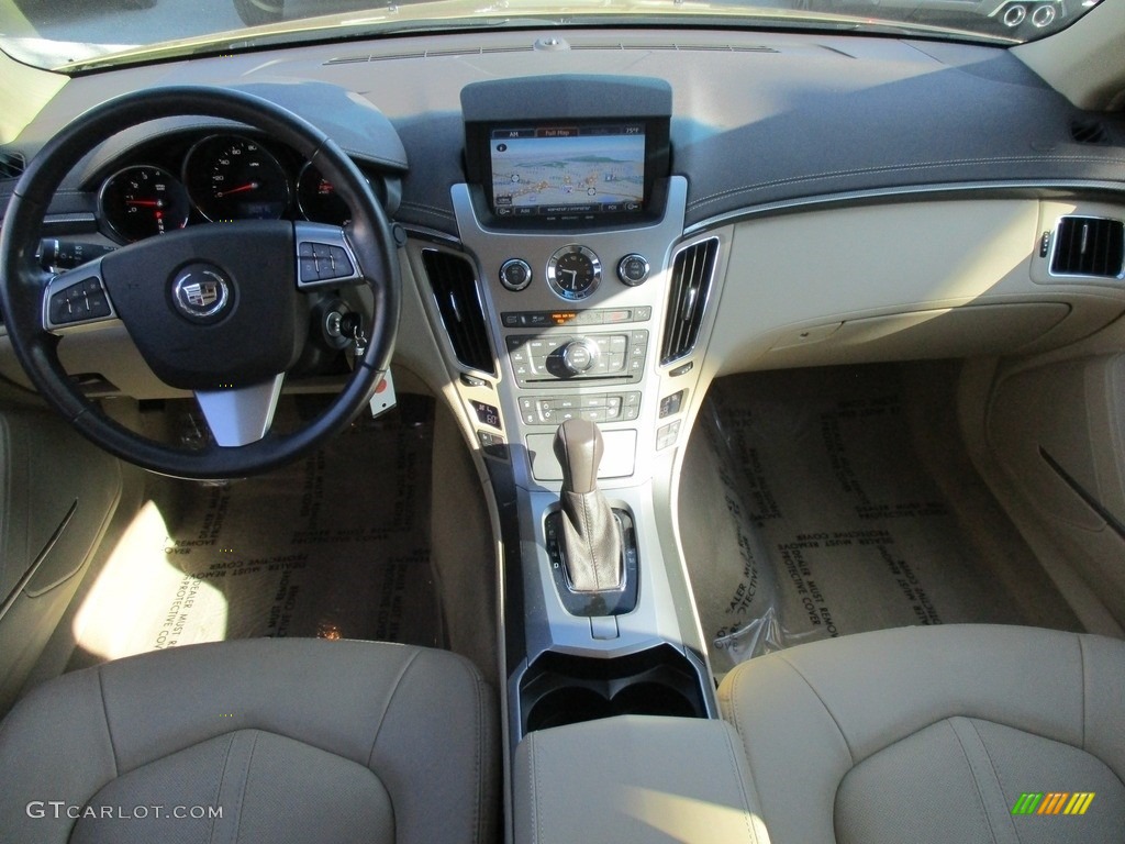 2013 CTS 4 3.0 AWD Sedan - Summer Gold Metallic / Cashmere/Cocoa photo #25