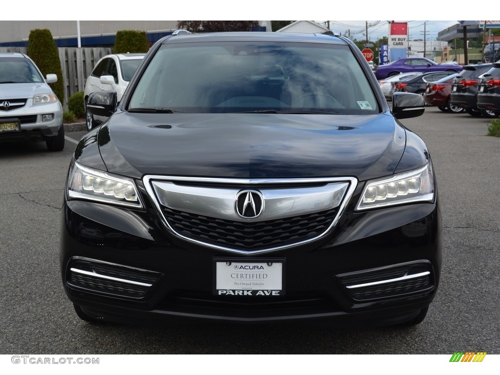 2014 MDX SH-AWD Technology - Crystal Black Pearl / Ebony photo #8