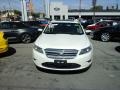 2010 White Suede Metallic Ford Taurus SEL  photo #2