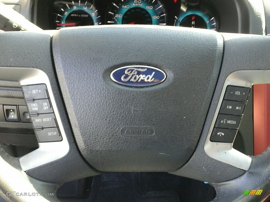2010 Fusion Sport AWD - Sangria Red Metallic / Charcoal Black/Sport Red photo #16