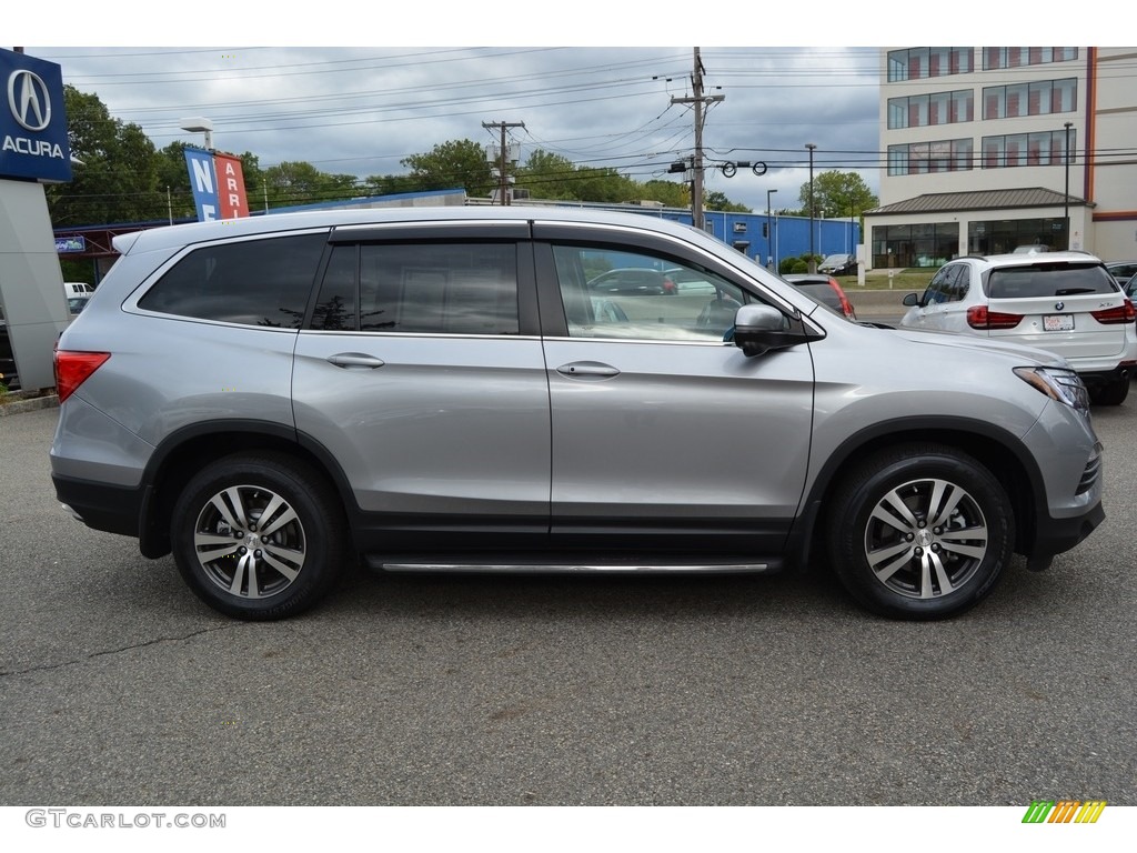 2016 Pilot EX-L AWD - Lunar Silver Metallic / Gray photo #2