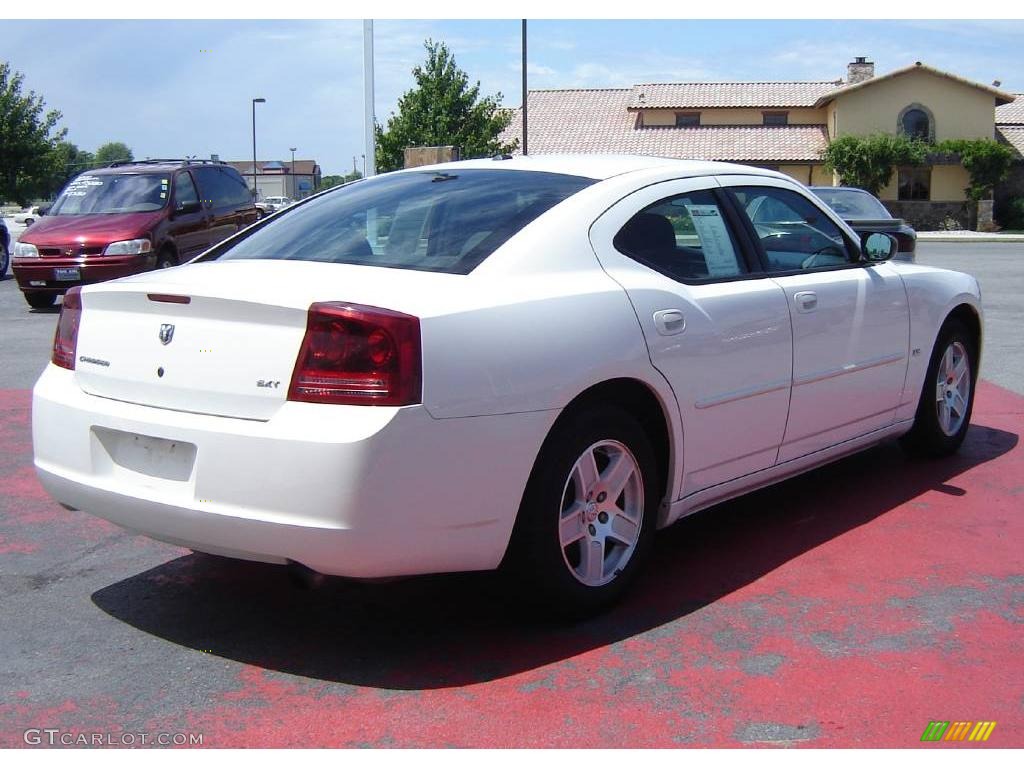 2006 Charger SXT - Stone White / Dark Slate Gray/Light Slate Gray photo #5