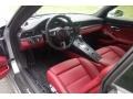  2017 911 Turbo S Coupe Black/Bordeaux Red Interior