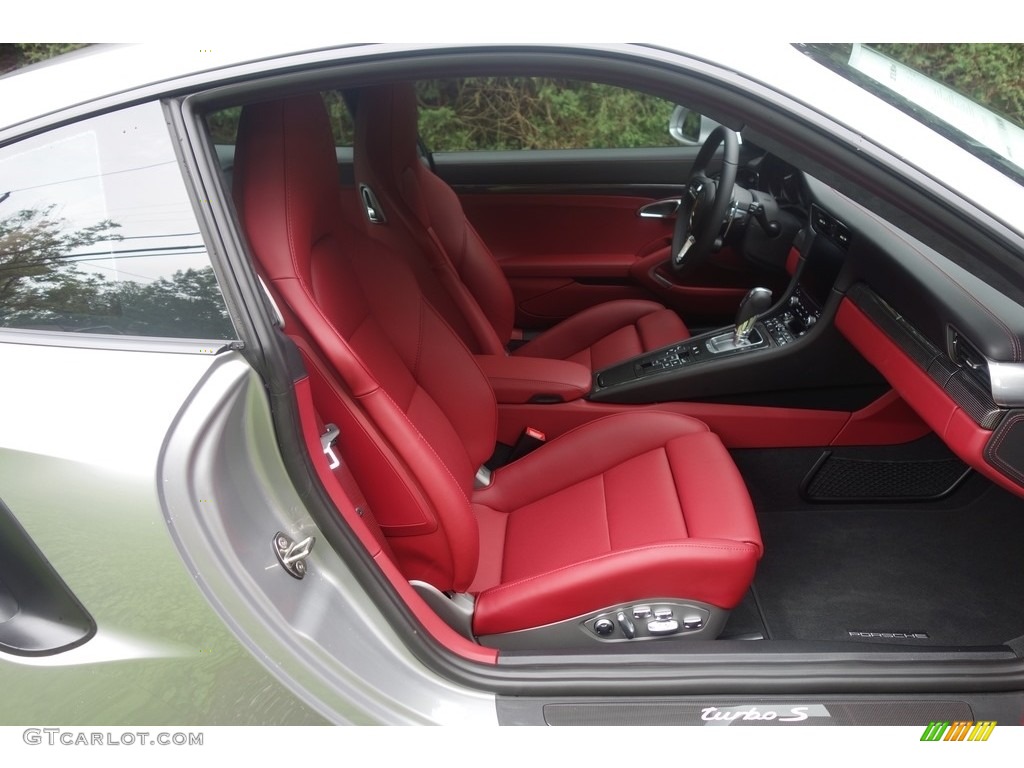 2017 Porsche 911 Turbo S Coupe Front Seat Photo #115531309