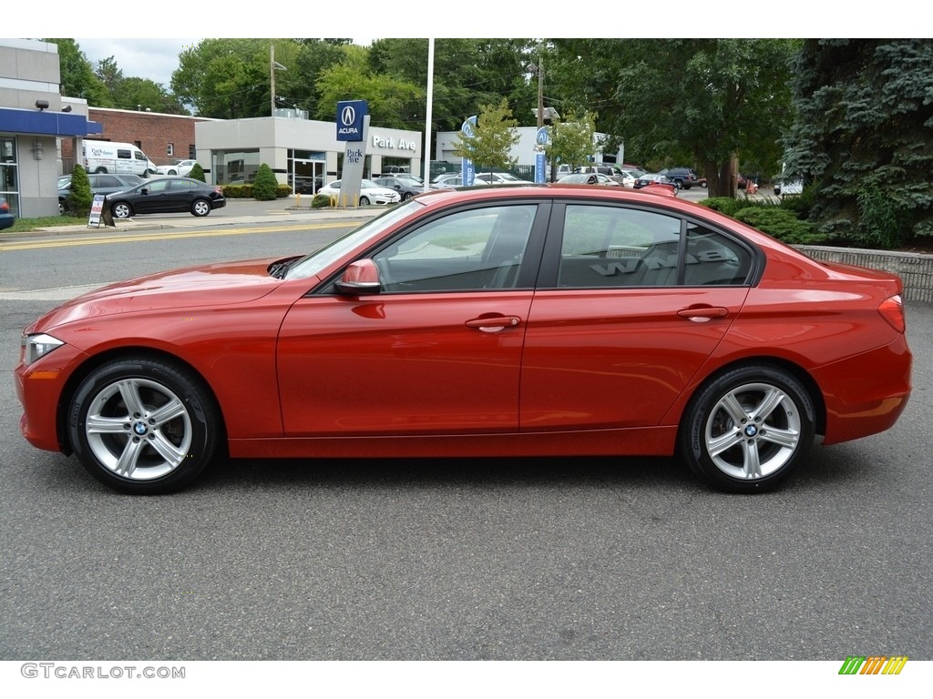 2013 3 Series 328i xDrive Sedan - Melbourne Red Metallic / Black photo #5