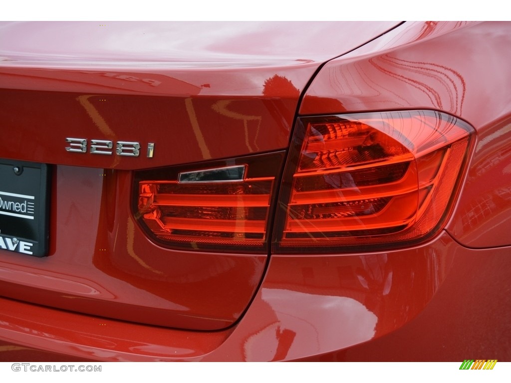 2013 3 Series 328i xDrive Sedan - Melbourne Red Metallic / Black photo #23