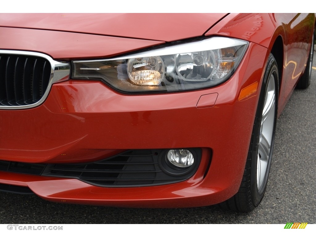 2013 3 Series 328i xDrive Sedan - Melbourne Red Metallic / Black photo #31