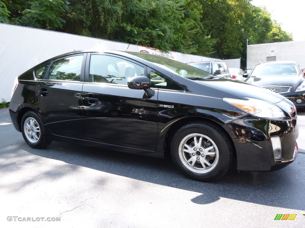 2010 Prius Hybrid IV - Black / Dark Gray photo #1
