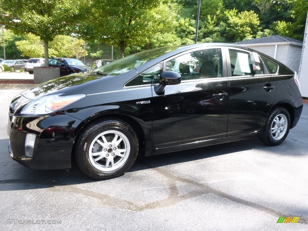 2010 Prius Hybrid IV - Black / Dark Gray photo #3