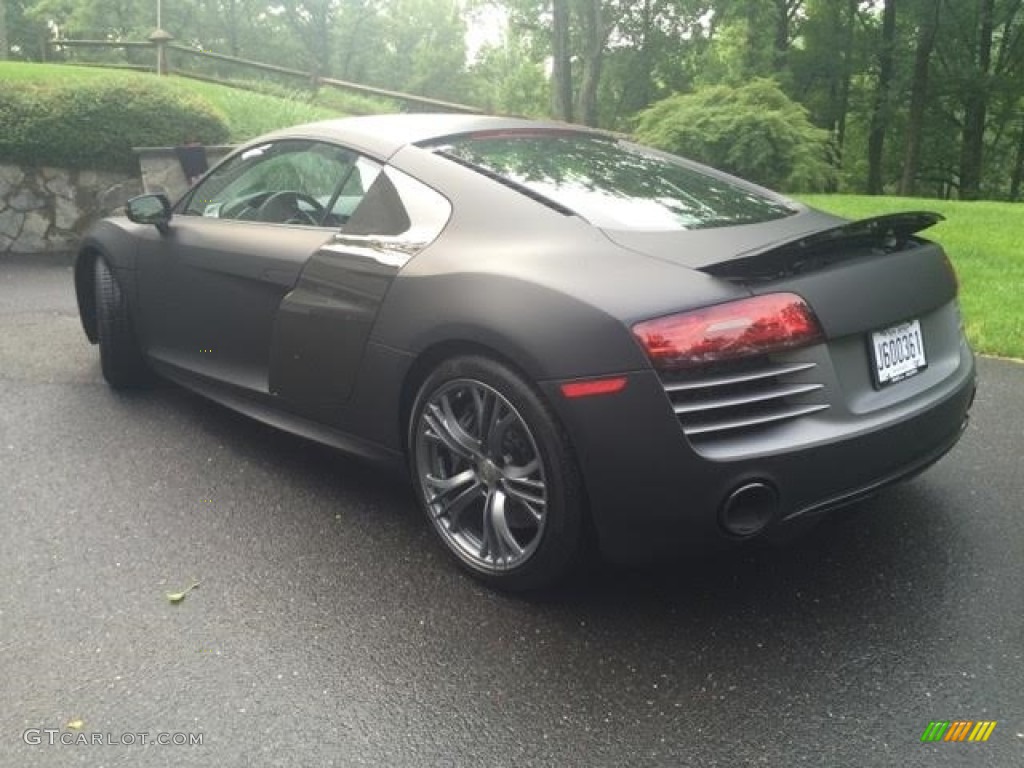 2015 R8 V10 Plus - Mythos Black Metallic / Black photo #7