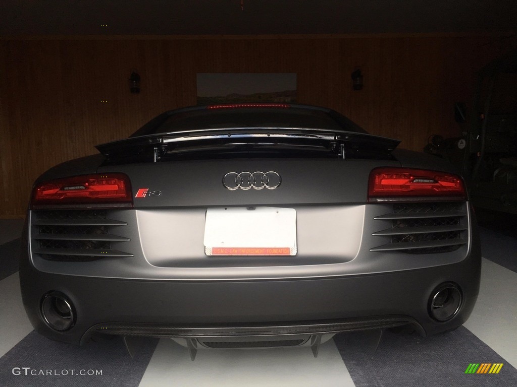 2015 R8 V10 Plus - Mythos Black Metallic / Black photo #8