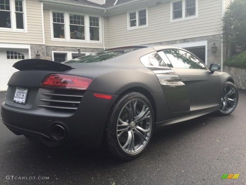 2015 R8 V10 Plus - Mythos Black Metallic / Black photo #9