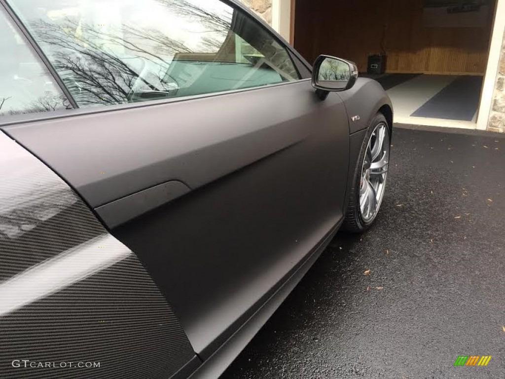 2015 R8 V10 Plus - Mythos Black Metallic / Black photo #13