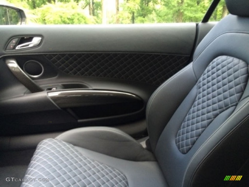 2015 R8 V10 Plus - Mythos Black Metallic / Black photo #24