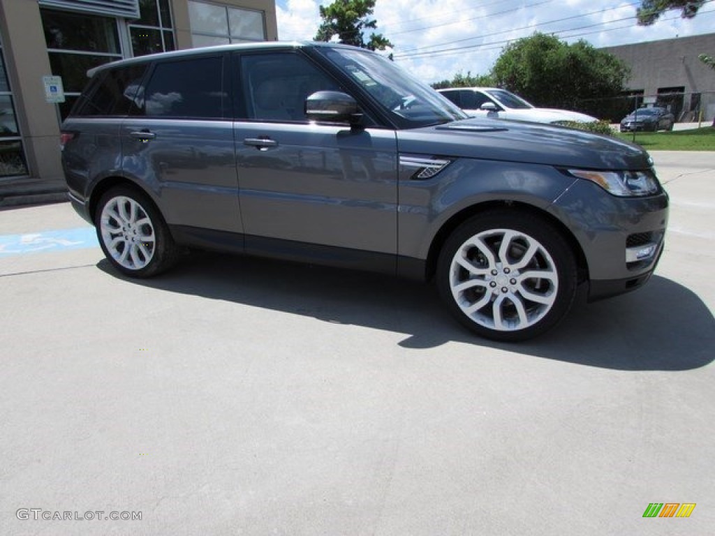 2016 Range Rover Sport HSE - Corris Grey Metallic / Espresso/Almond photo #1