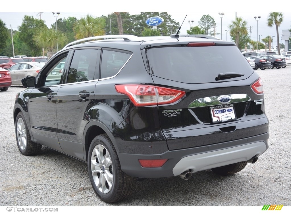 2016 Escape Titanium - Shadow Black / Charcoal Black photo #6
