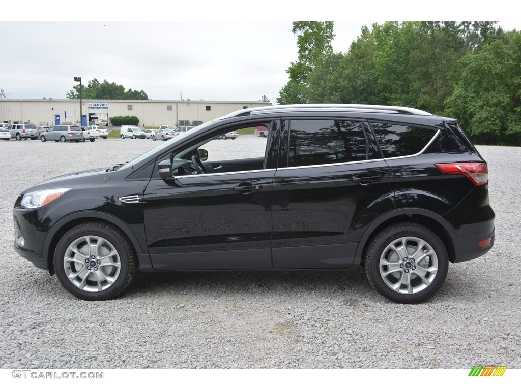 2016 Escape Titanium - Shadow Black / Charcoal Black photo #7