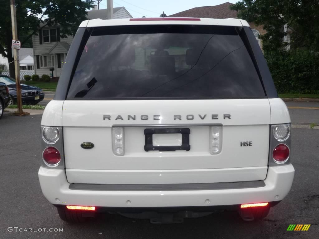 2006 Range Rover HSE - Chawton White / Charcoal/Jet photo #11