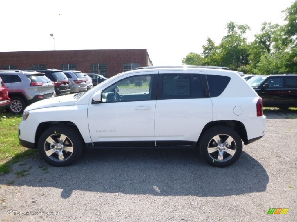 Bright White 2017 Jeep Compass High Altitude 4x4 Exterior Photo #115538417