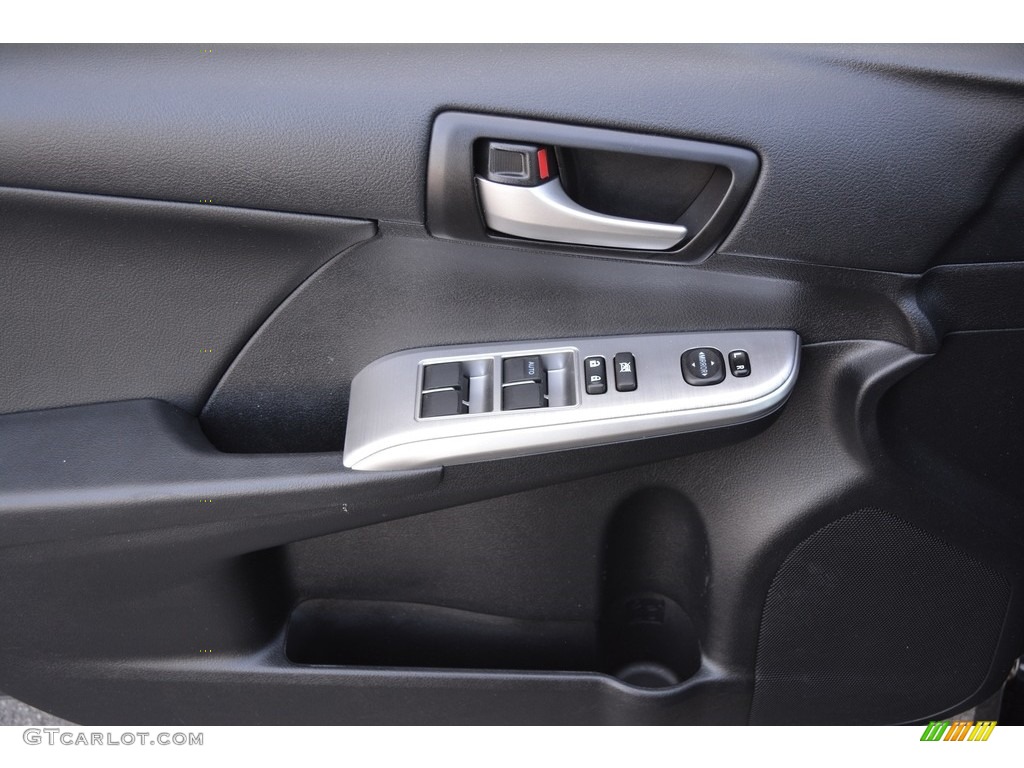 2014 Camry SE V6 - Attitude Black Metallic / Black/Ash photo #8