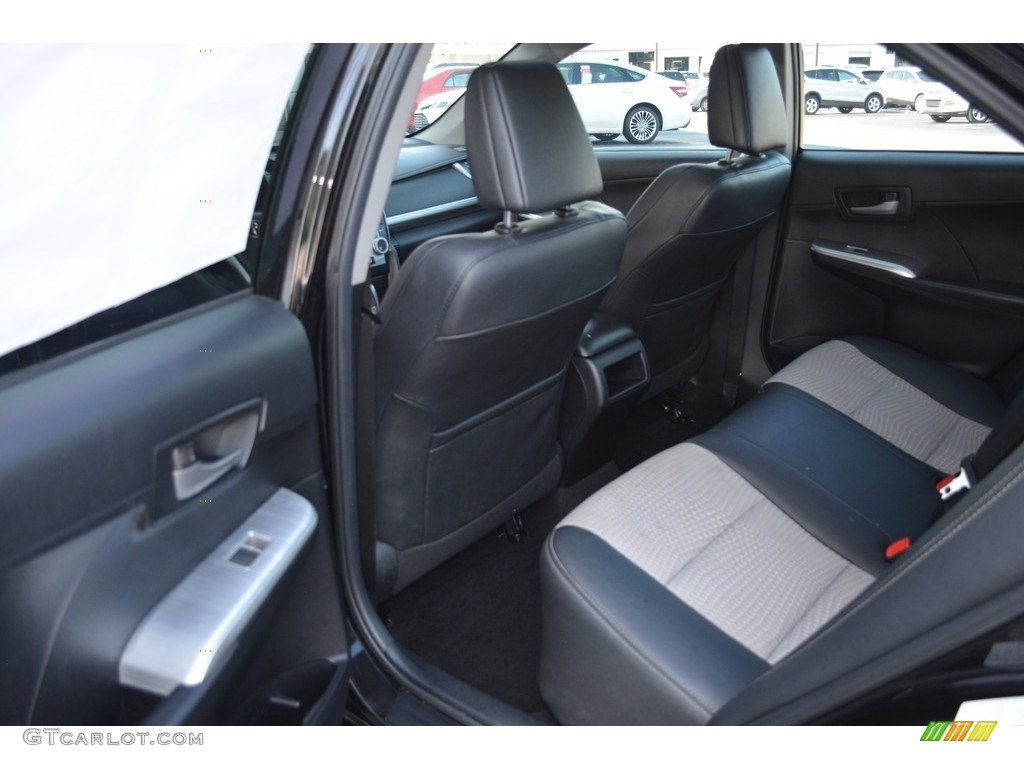 2014 Camry SE V6 - Attitude Black Metallic / Black/Ash photo #12